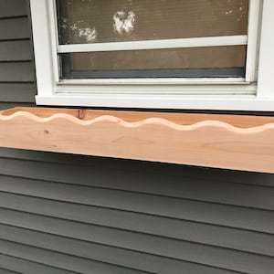 Cedar Window Box Planters image 1