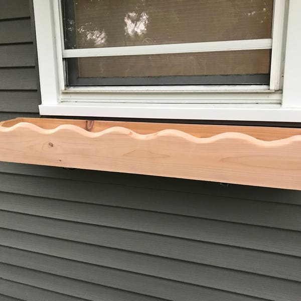 Cedar Window Box Planters