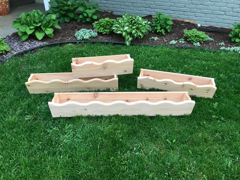 Cedar Window Box Planters image 2