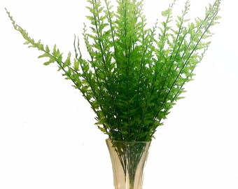 Artificial Grass Spray, Fern, 27.5 Inches, 33 Stems, Wreath Pick, Floral Filler