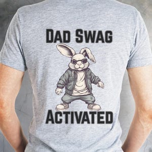 Papa Swag aktiviert PNG, kommerzielle Nutzung PNG, Vatertag Shirt Png, Herren T-Shirt Vatertagsgeschenk Lustiges Papa Shirt Geschenk für Papa