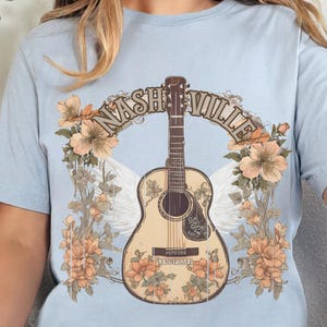 Nashville music city PNG, sublimation Png country, rock and roll png, conception de chemise country png, sublimation rétro, téléchargement immédiat