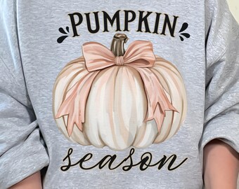 Coquette Bow Pumpkin Png, Autumn Png, Fall Shirt Design, Fall Sublimation, Pumpkin Patch Png, Thanksgiving Png, Fall Png, pumpkin Season Png