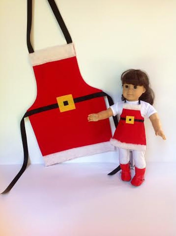 american girl apron set