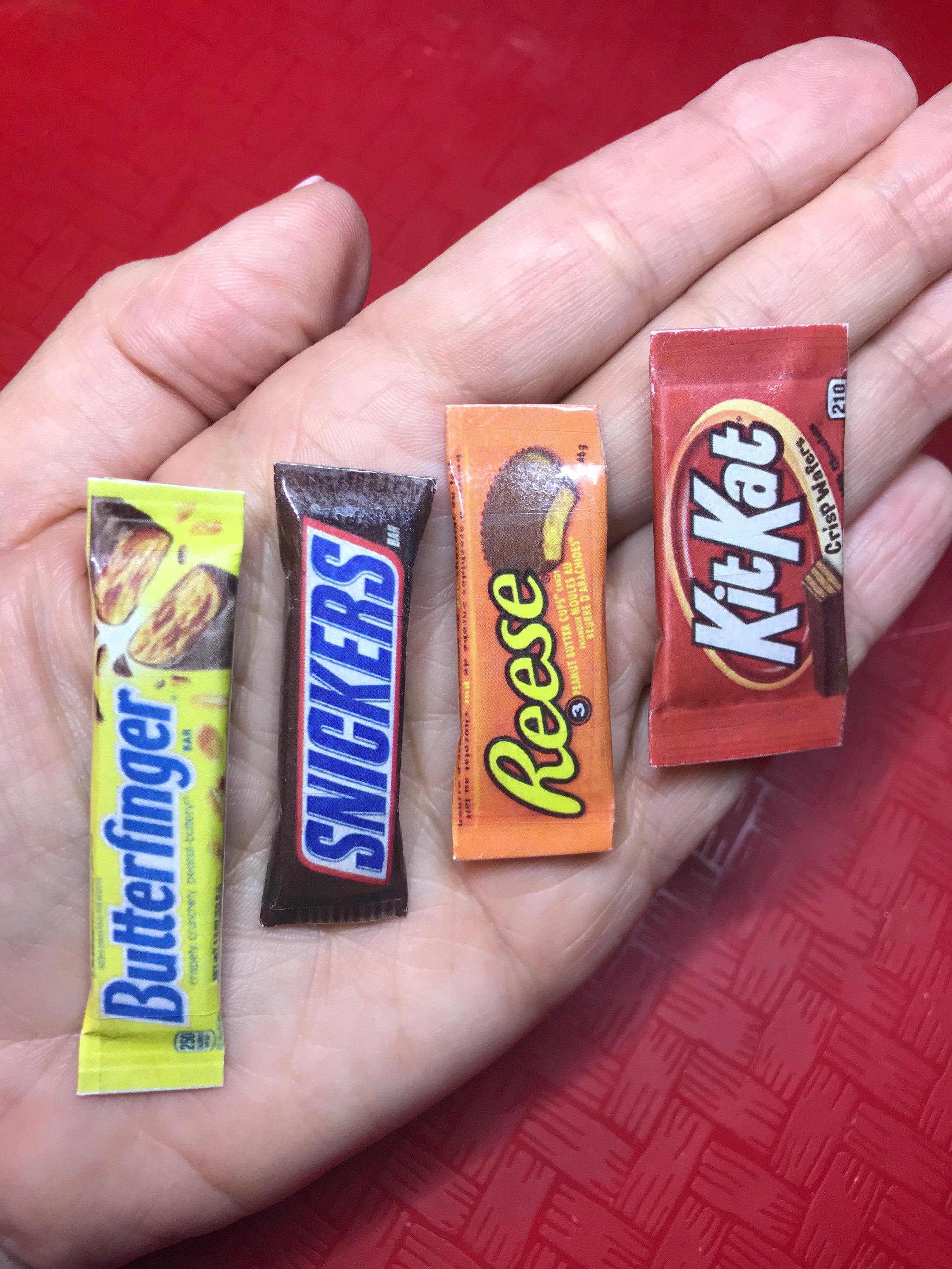 Miniature Candy Bars Etsy