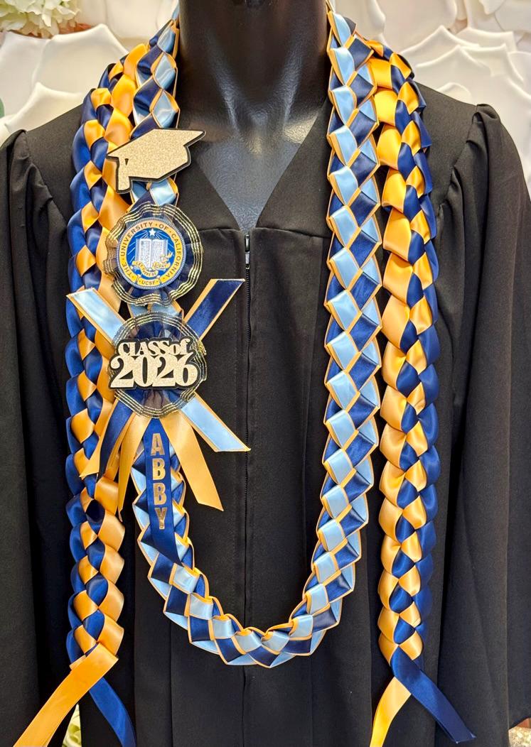 Usf Ribbon UCSF-UC San Francisco Graduation Ribbon Lei, Class of 2026 - Etsy