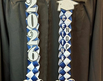 College Graduation lei/ personalized name-#88