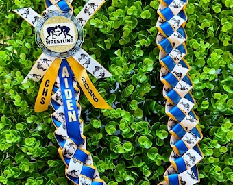 Wrestling ribbon lei/Graduation Leis/ Senior Night/Sport Night/Spirit Week/ Class of 2026