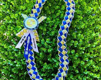 Softball Ribbon Lei - Graduation, Senior Night Gift