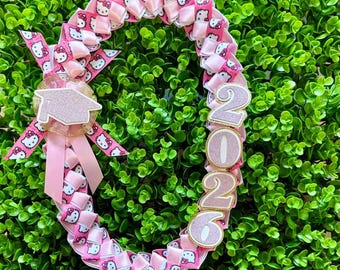 Pre K/Kindergarten/ Elementary School/ Cute, Cartoon graduation leis