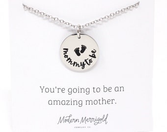 Mom to be Gift for Baby Shower Gift for Expecting Mom Necklace for Mom to be Pregnancy Gift for Mom Necklace with Birthstone Jewelry for Mom