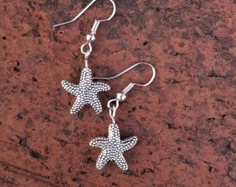 Starfish earrings.