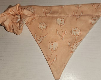 Matching Tulip Pet Bandana and Scrunchie Set