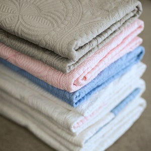 Heirloom Cotton Custom Embroidered Baby Blanket