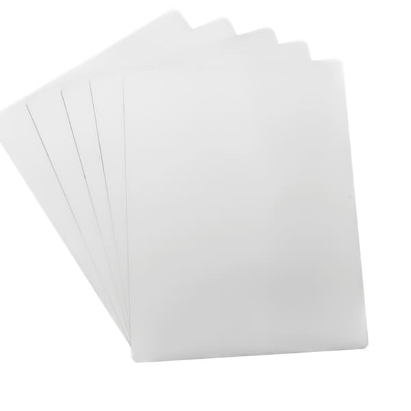9" X 12" Dry Erase Magnet 30 Mil - Write On/Wipe Off - 5 Sheets