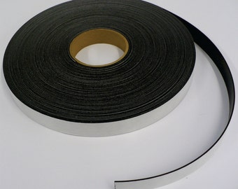 1/2" X 50' Roll Adhesive Magnetic Tape - 30 mil