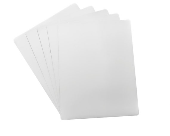 9" X 12" White Dry Erase Magnet - Write On/Wipe Off - 5 Sheets