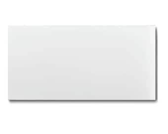 25 Dry Erase Magnetic Shelf Labels 2" x 3" - White - 20 mil - Write On/Wipe Off