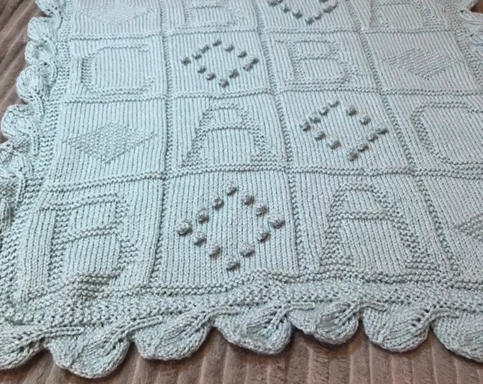 Knitted Baby Blanket