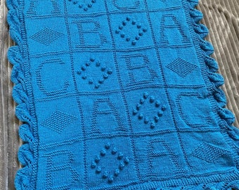 Personalised baby blanket