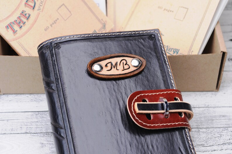 Small Leather Journal 5x7 Notebook Travel Sketchbook the Etsy