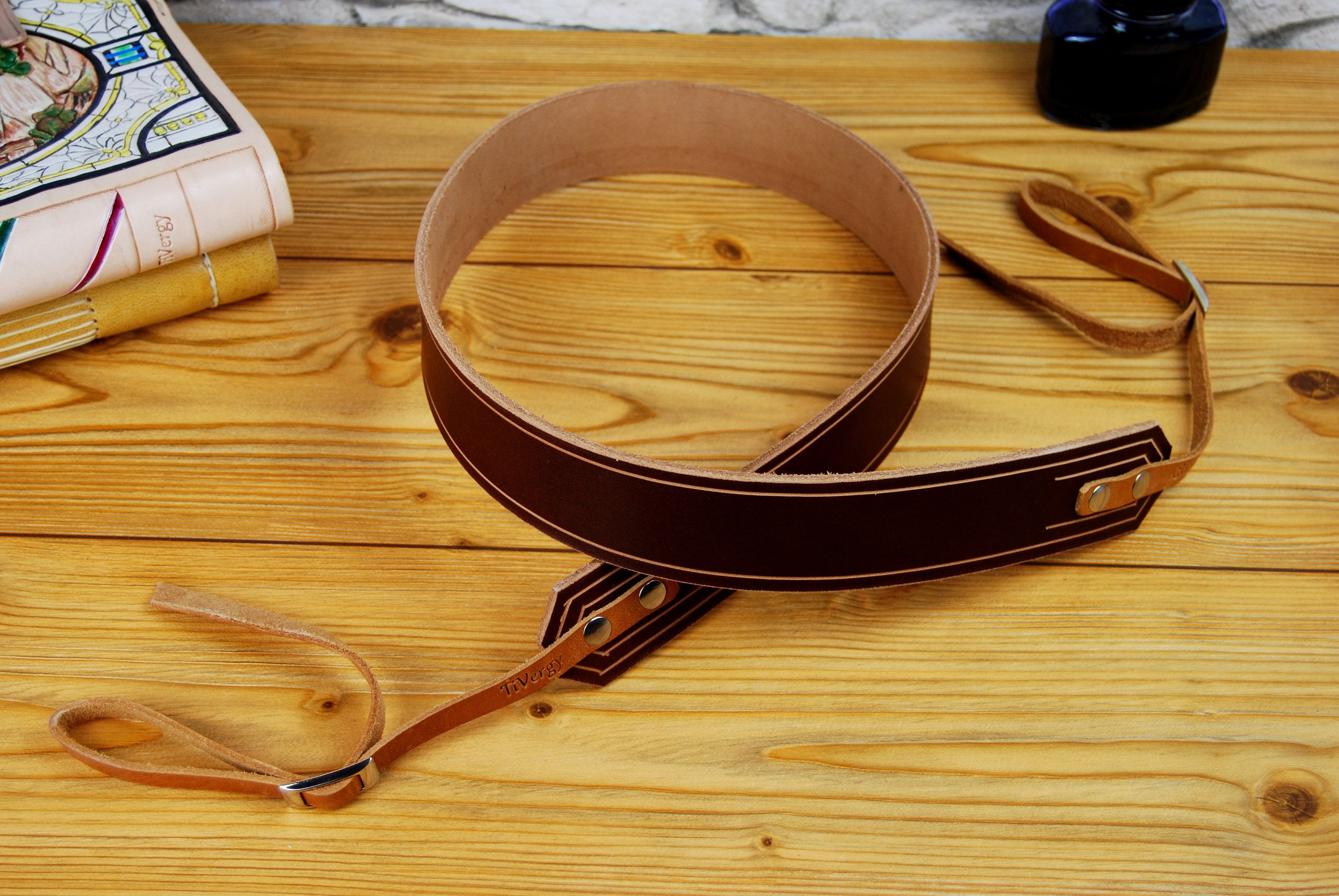 DSLR Camera Strap Personalized Leather Camera Strap Leather Etsy