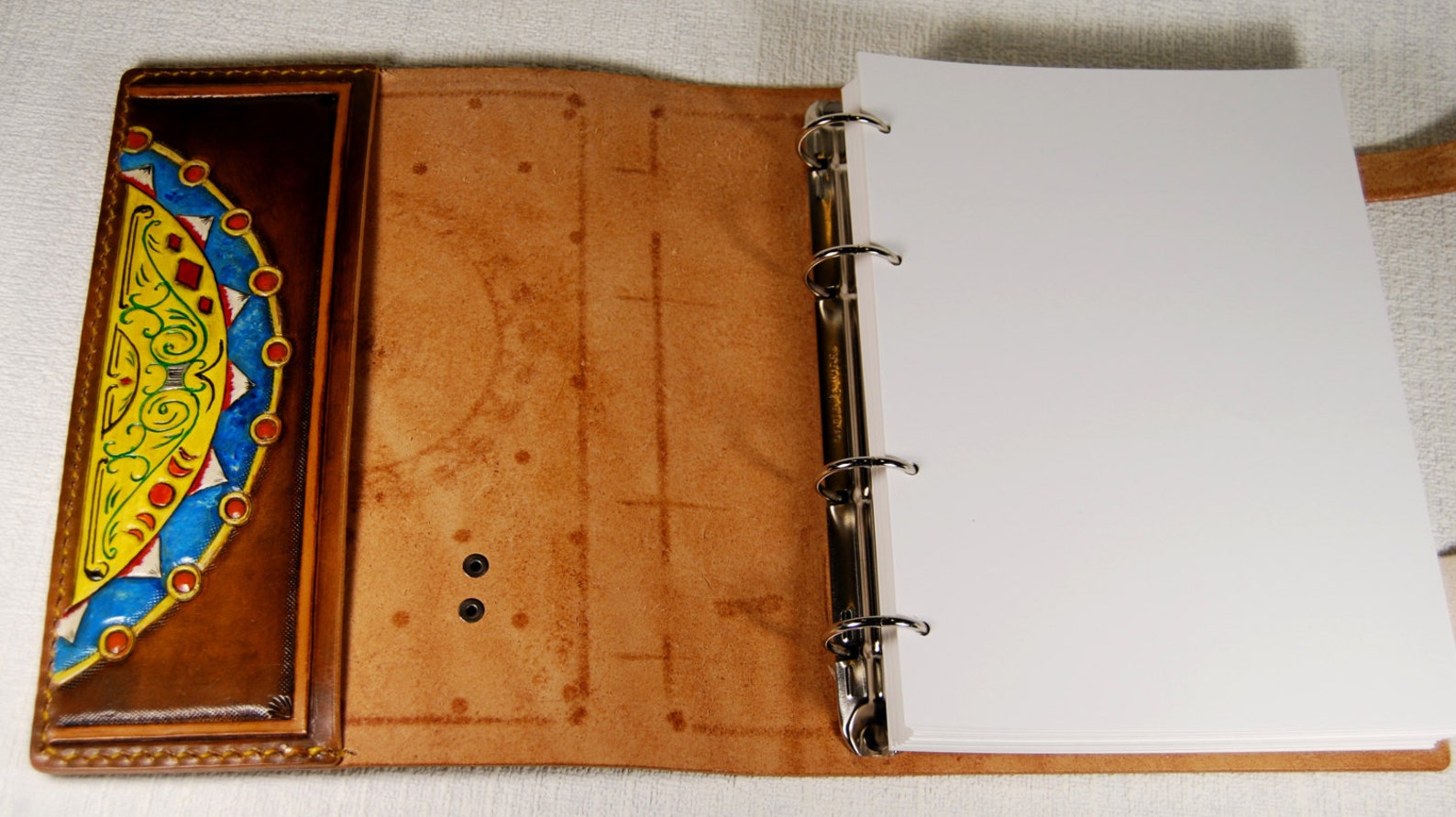 Personalized Custom Lock Journal Leather Journal Notebook Etsy