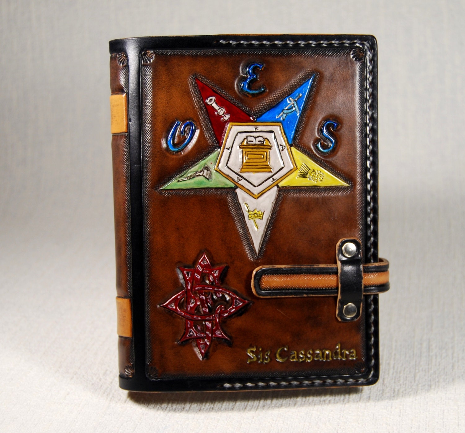 A6 Personalized Leather Journal Cover Custom Journal Cover Etsy