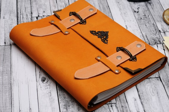 Handmade Genuine Leather Journal Notebook Leather Bound Journal