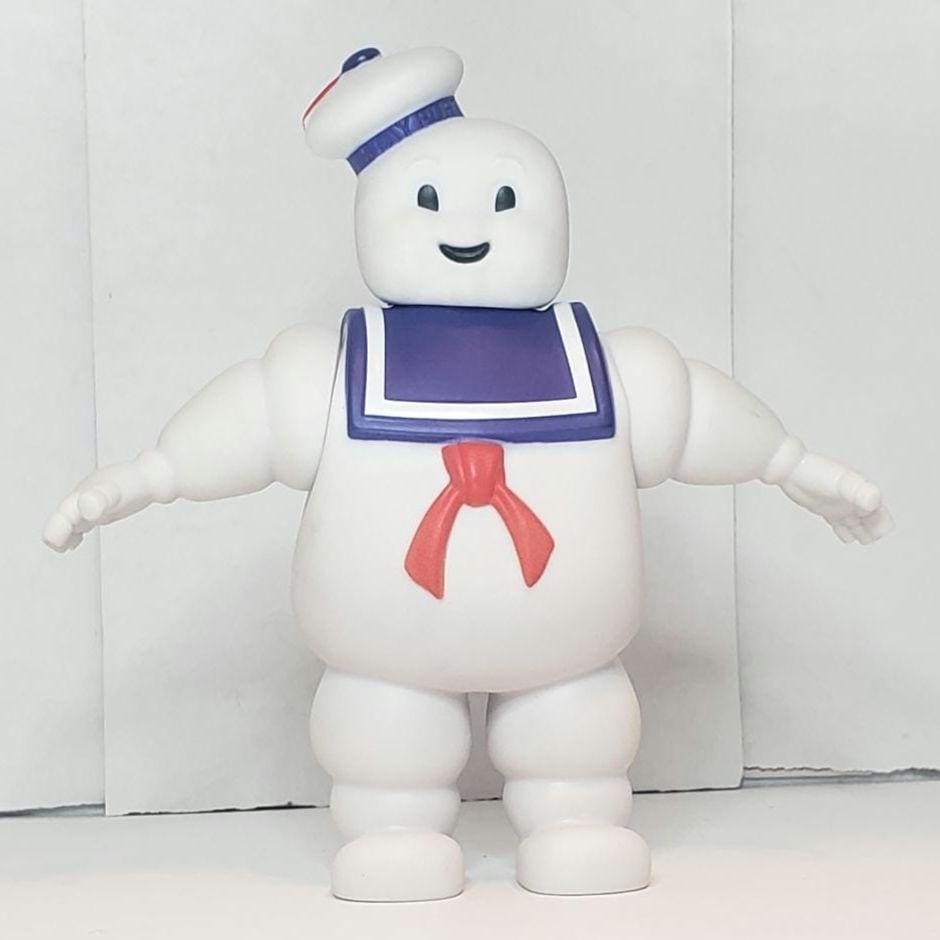 マシュマロマン フィギュア 1984年　ゴーストバスターズ　ヴィンテージ レア 1984年製 ゴーストバスターズ マシュマロマン ソフビ