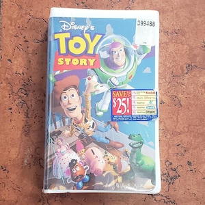 Vintage NEW old stock 1995 Disney Toy Story SEALED 6703 VHS tape