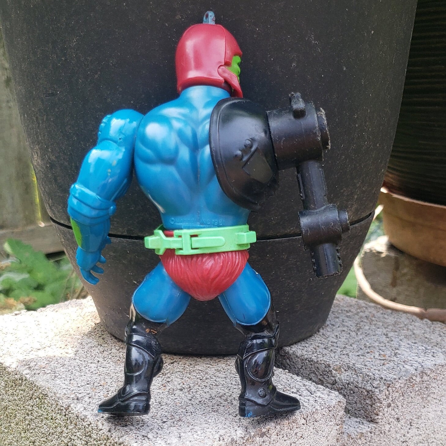 Figurine vintage trap jaw dentos maitres de l'univers masters of