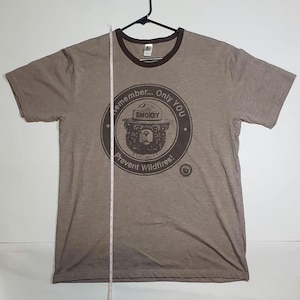 Smokey der Bär erinnert sich nur daran, dass Sie Wildfires verhindern Herren Größe L Large Shirt