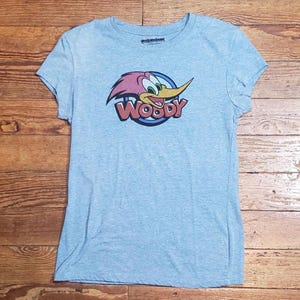 Vintage Licensed Woody Woodpecker Women's M medium shirt