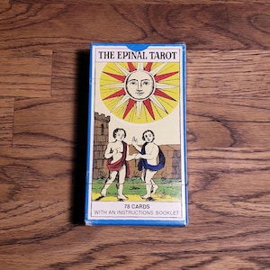 millésime 1979 NEUF scellé ancien stock Le Tarot d'Epinal Tarot d'Epinal Deck Cartomance Grimaud France