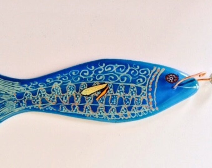 Fused Glass Fish Etsy UK