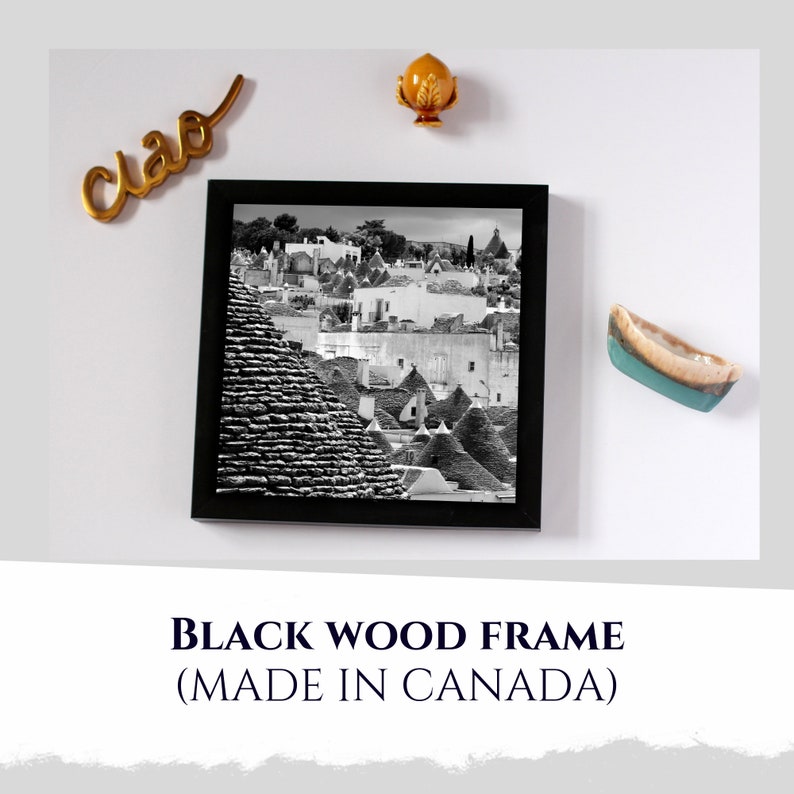 FRAMES not including art Custom framing Standard frame sizes Wood frame Black frame White frame Ready to hang Gallery wall image 5