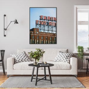 Farine Five Roses Montreal photography Architecture art Large urban wall art Montreal photo Home office wall art Montreal poster image 9