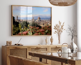 Florence Italy Photography Print: Tuscany Poster, Italy Wall Art, Custom Size