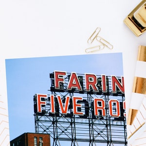 Farine Five Roses Montreal photography Architecture art Large urban wall art Montreal photo Home office wall art Montreal poster image 2