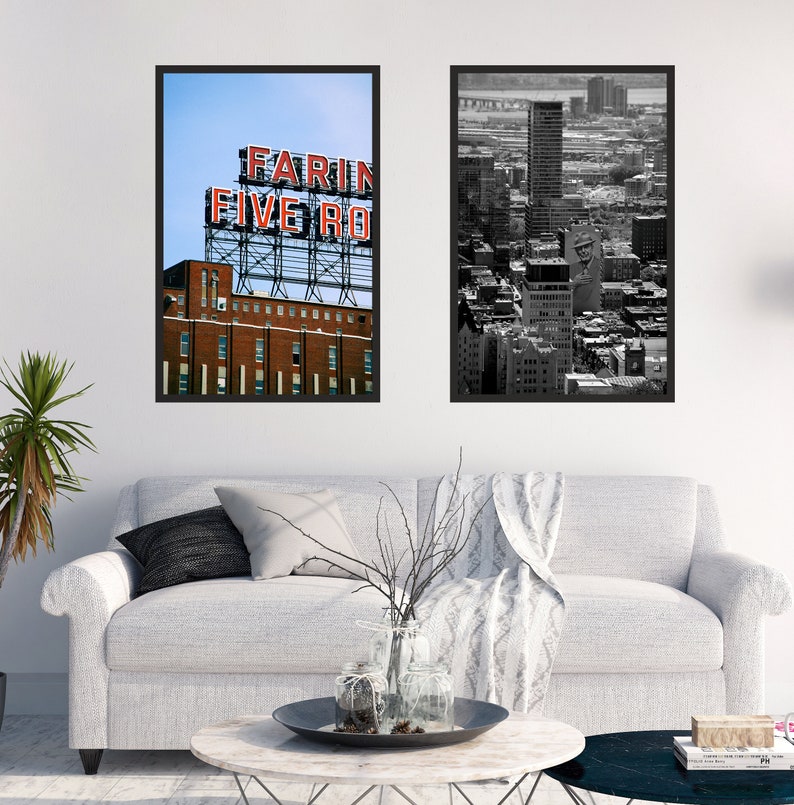 Farine Five Roses Montreal photography Architecture art Large urban wall art Montreal photo Home office wall art Montreal poster 20x30 inches