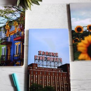 Farine Five Roses Montreal / Carnet de notes / Cahier personnalisé / Papeterie sur mesure / Journal de voyage / Journal gratitude