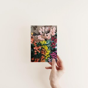Flower Market art - Tulip art print - Tulip photography print - Botanical wall art - Flower photography - Colorful decor - Mothers day gift