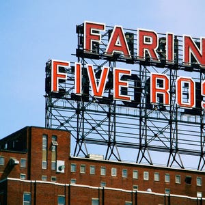 Farine Five Roses Montreal photography Architecture art Large urban wall art Montreal photo Home office wall art Montreal poster image 5