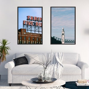 Farine Five Roses Montreal photography Architecture art Large urban wall art Montreal photo Home office wall art Montreal poster 16x24 inches
