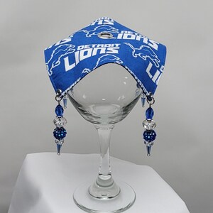 Wine Glass Covers/Beverage Covers Honolulu Blue