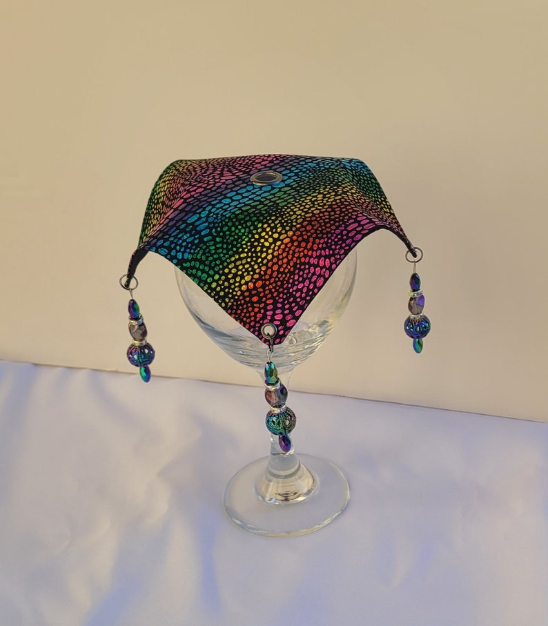 Wine Glass Covers/Beverage Covers Multi Colored