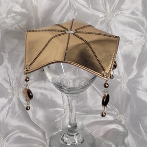Wine Glass Covers/Beverage Covers Gold