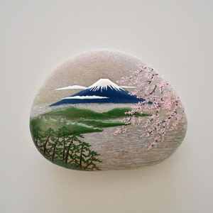 Makie pebbles 023 Sakura & Mt.Fuji zdjęcie 1