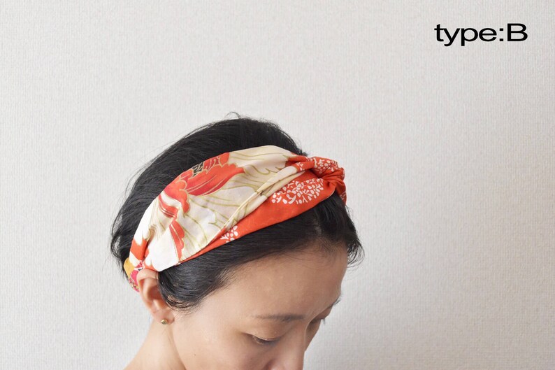 Kimono Twist Hair Bands 5 Types Etsy